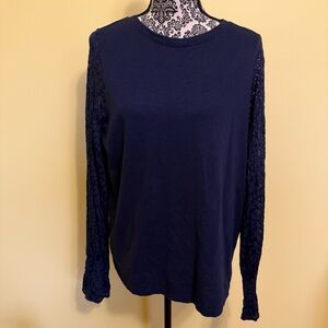 Banana Republic lace long sleeve